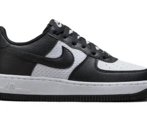 Nike Air Force 1 Low Black White Mesh (GS) - photo 1- Jersey4u