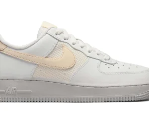 Nike Air Force 1 Low Essential Cross Stitch Summit White Fossil (Women's) - photo 1- Jersey4u