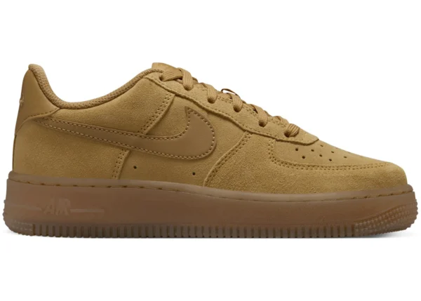 Nike Air Force 1 Low LV8 Wheat Gum Light Brown (GS) - photo 1- Jersey4u