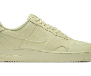 Nike Air Force 1 Low Misplaced Swooshes Pale Yellow - photo 1- Jersey4u