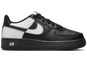 Nike Air Force 1 Low Next Nature Split Black White (GS) - photo 1- Jersey4u