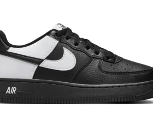 Nike Air Force 1 Low Next Nature Split Black White (GS) - photo 1- Jersey4u