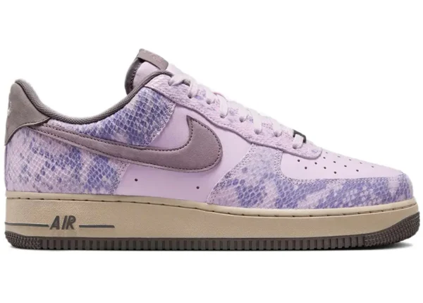 Nike Air Force 1 Low Purple Snakeskin - photo 1- Jersey4u