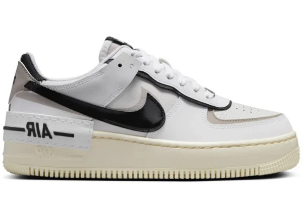 Nike Air Force 1 Low Shadow White College Grey Platinum Tint Off Noir (Women's) - photo 1- Jersey4u