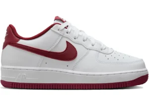 Nike Air Force 1 Low White Team Red (GS) - photo 1- Jersey4u