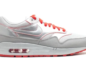 Nike Air Max 1 Air Attack Silver Red - photo 1- Jersey4u