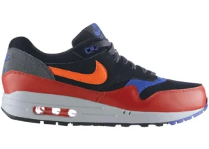 Nike Air Max 1 Black Hyper Crimson - photo 1- Jersey4u