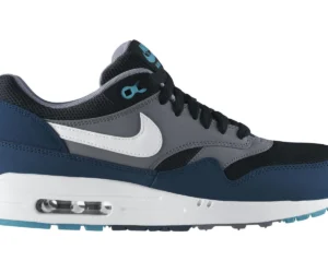 Nike Air Max 1 Black Mid Turquoise - photo 1- Jersey4u