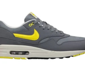 Nike Air Max 1 Cool Grey Sonic Yellow - photo 1- Jersey4u