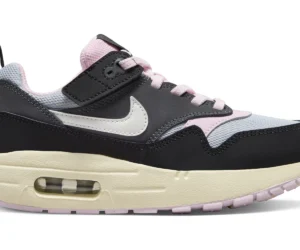 Nike Air Max 1 EasyOn Black Anthracite Pink Foam Summit White (PS) - photo 1- Jersey4u