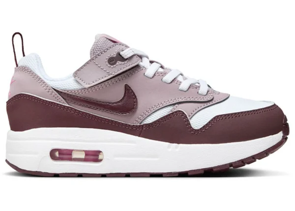 Nike Air Max 1 EasyOn Light Violet Burgundy Crush (PS) - photo 1- Jersey4u