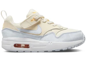 Nike Air Max 1 EasyOn Pale Ivory Melon Tint White Football Grey (PS) - photo 1- Jersey4u