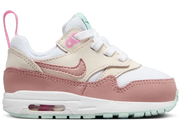 Nike Air Max 1 EasyOn White Guava Ice Pink Spell Red Stardust (I) - photo 1- Jersey4u