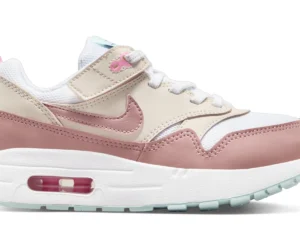 Nike Air Max 1 EasyOn White Guava Ice Pink Spell Red Stardust (PS) - photo 1- Jersey4u