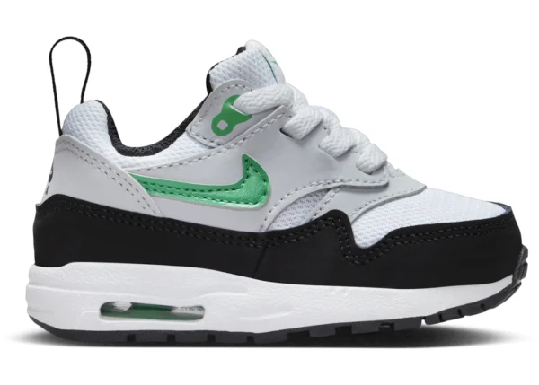 Nike Air Max 1 EasyOn White Pure Platinum Black Stadium Green (I) - photo 1- Jersey4u