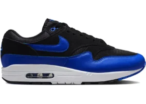 Nike Air Max 1 Essential Black Hyper Royal - photo 1- Jersey4u