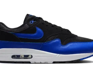 Nike Air Max 1 Essential Black Hyper Royal - photo 1- Jersey4u