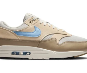 Nike Air Max 1 Essential Light Bone/Psychic Blue - photo 1- Jersey4u