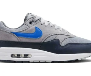 Nike Air Max 1 Essential Navy Grey Royal - photo 1- Jersey4u