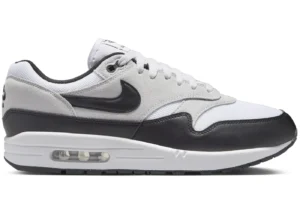 Nike Air Max 1 Essential White Pure Platinum Black - photo 1- Jersey4u