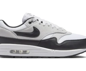 Nike Air Max 1 Essential White Pure Platinum Black - photo 1- Jersey4u