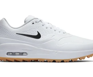 Nike Air Max 1 Golf White Gum Black Swoosh - photo 1- Jersey4u