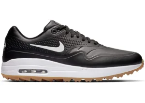 Nike Air Max 1 Golf Black Gum White Swoosh - photo 1- Jersey4u