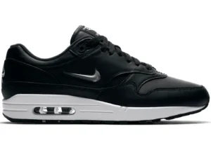 Nike Air Max 1 Jewel Black Silver - photo 1- Jersey4u