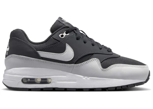 Nike Air Max 1 Off Noir White Black Vast Grey (GS) - photo 1- Jersey4u