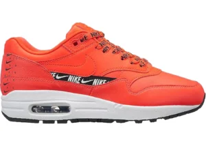 Nike Air Max 1 Overbranding Bright Crimson (Women's) - photo 1- Jersey4u