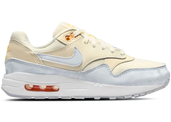 Nike Air Max 1 Pale Ivory Football Grey (GS) - photo 1- Jersey4u