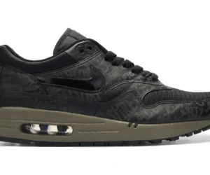 Nike Air Max 1 Powerwall Black Olive Grey - photo 1- Jersey4u