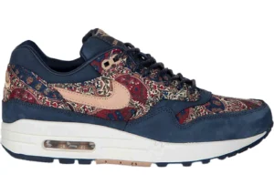 Nike Air Max 1 QS Liberty of London Navy (Women's) - photo 1- Jersey4u