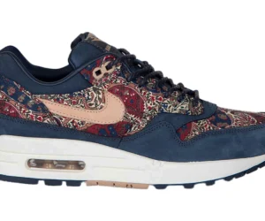 Nike Air Max 1 QS Liberty of London Navy (Women's) - photo 1- Jersey4u