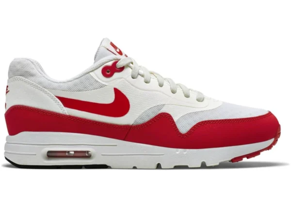 Nike Air Max 1 Sail Challenge Red - photo 1- Jersey4u