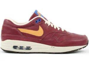 Nike Air Max 1 Team Red Gold Leaf - photo 1- Jersey4u