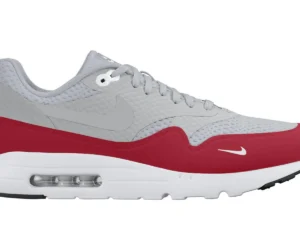 Nike Air Max 1 Ultra Essential University Red Neutral Grey - photo 1- Jersey4u