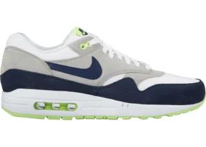 Nike Air Max 1 White Navy Ghost Green - photo 1- Jersey4u