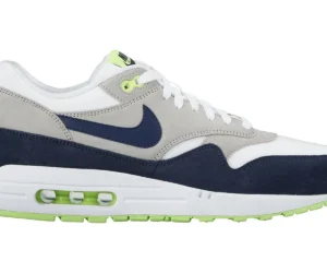 Nike Air Max 1 White Navy Ghost Green - photo 1- Jersey4u