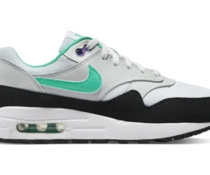 Nike Air Max 1 White Pure Platinum Court Purple Hyper Jade (GS) - photo 1- Jersey4u