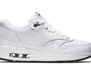 Nike Air Max 1 White White Black - photo 1- Jersey4u