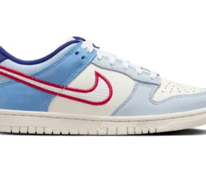 Nike Dunk Low Armory Blue Red Mesh (GS) - photo 1- Jersey4u