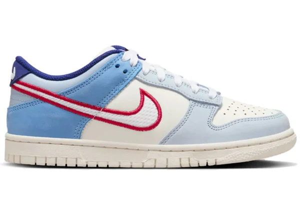 Nike Dunk Low Armory Blue Red Mesh (GS) - photo 1- Jersey4u