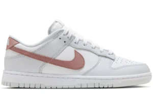 Nike Dunk Low Retro Red Stardust Pure Platinum - photo 1- Jersey4u