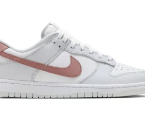 Nike Dunk Low Retro Red Stardust Pure Platinum - photo 1- Jersey4u