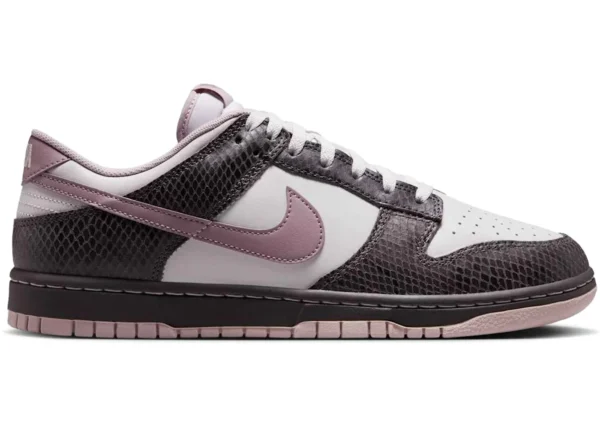 Nike Dunk Low SE Medium Ash Violet Snakeskin - photo 1- Jersey4u