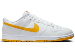 Nike Dunk Low White University Gold - photo 1- Jersey4u