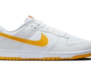 Nike Dunk Low White University Gold - photo 1- Jersey4u