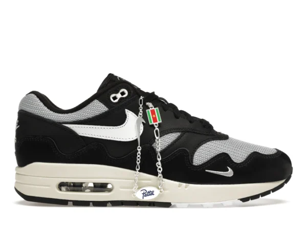 Nike Air Max 1 Patta Waves Black (with Bracelet) - photo 1- Jersey4u