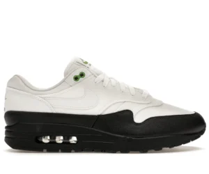 Nike Air Max 1 White Black Chlorophyll - photo 1- Jersey4u